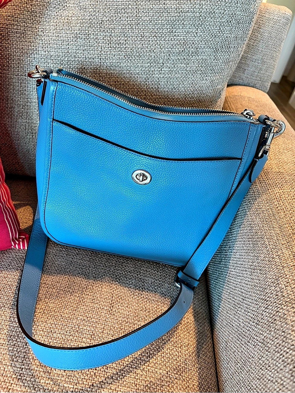 Coach Lori Blue Crossbody Bag